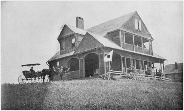 istock US Army black and white photos: Major General Jos H Wheeler's Headquarters 1159771732