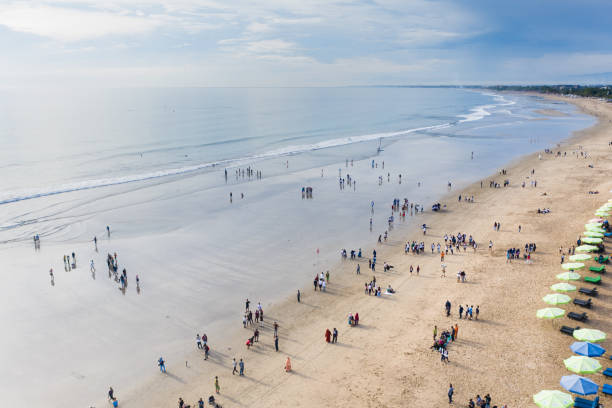 istock Bali, Kuta beach from above 1159773052