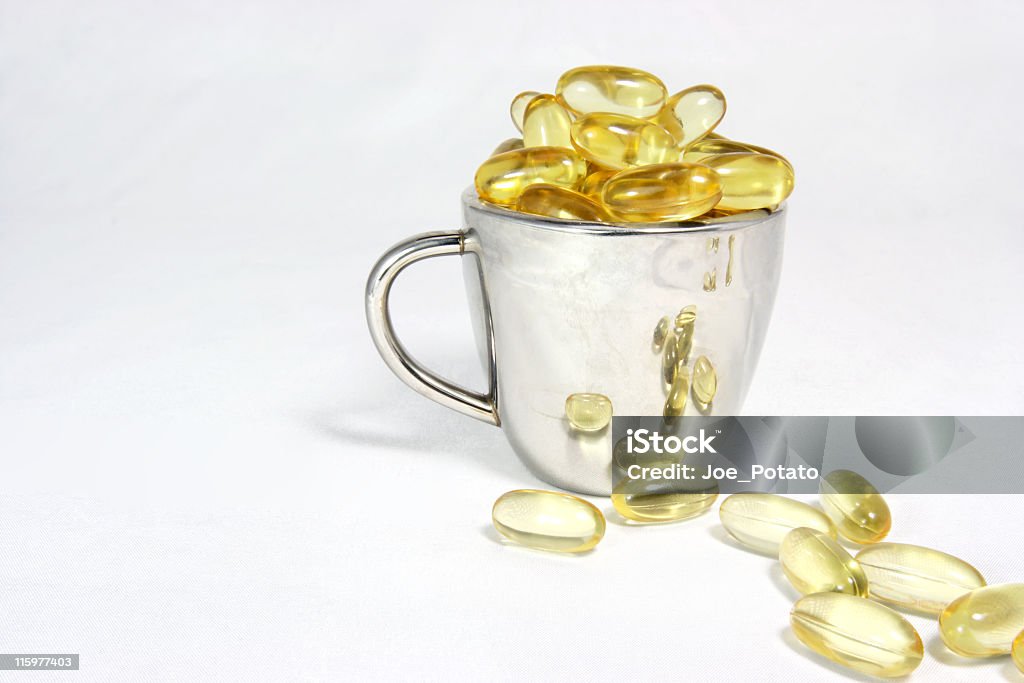 Cupful di capsule - Foto stock royalty-free di Alimentazione sana