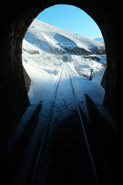 istock Winter Landscapes from the train in Turkey 1159782248