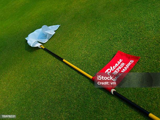 Foto de O Campo De Golfe e mais fotos de stock de Golfe - Golfe, Instruções, Bandeira