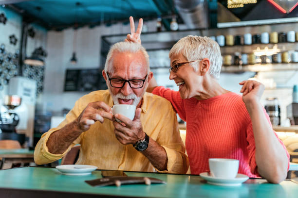 istock Senior couple Having a fun time 1159784317