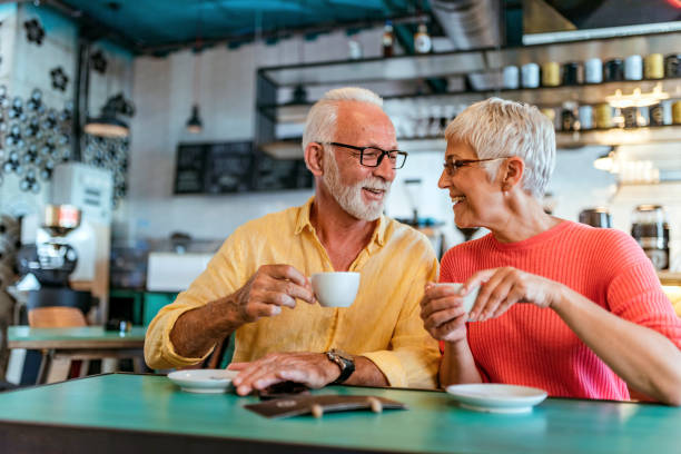 istock Senior couple Having an intimate date 1159784964