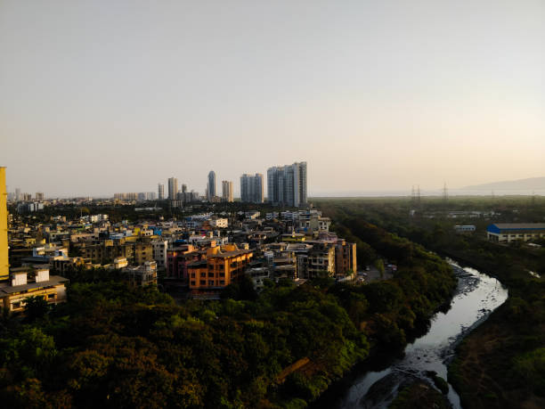 istock Navi Mumbai City Scape view 1159788072