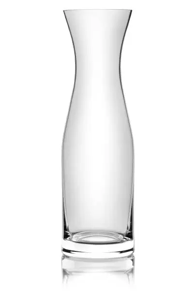 decanter for drinks isolated