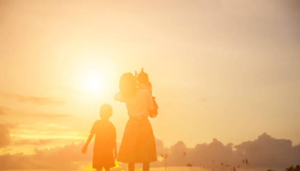 istock Happy Mother with baby 1159789745