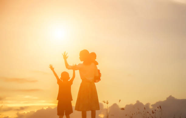 istock Happy Mother with baby 1159789750