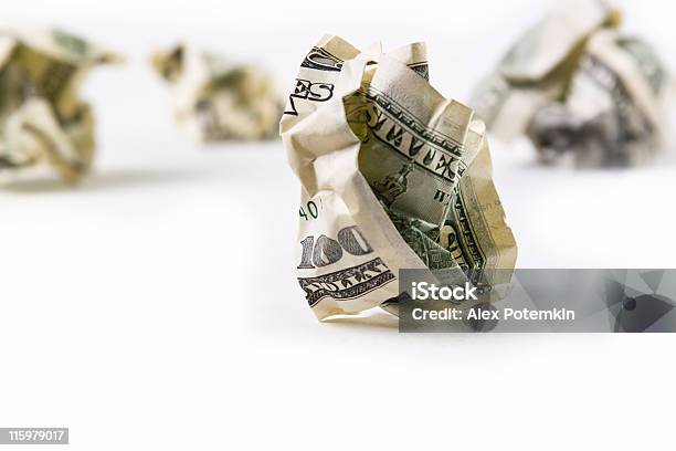 Economic Depression Stock Photo - Download Image Now - Currency, Loss, Crushed