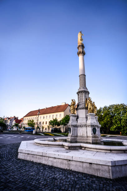 istock Holy Mary Monument In Zagreb, Croatia 1159792060