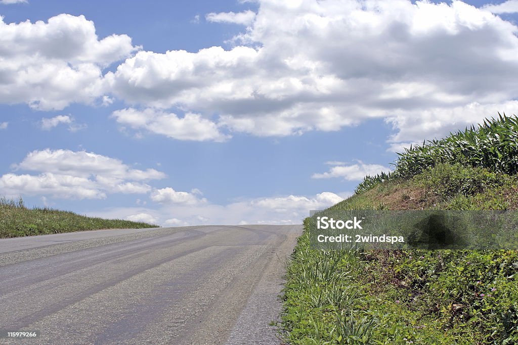Strada per il cloud - Foto stock royalty-free di Ambientazione esterna