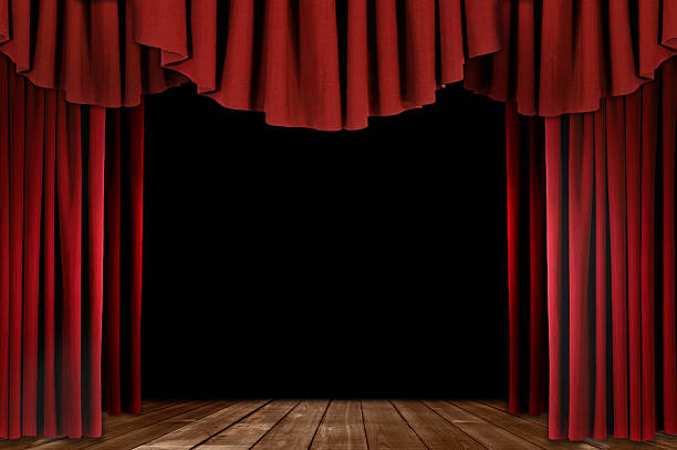istock More Red Drapes With Wood Floor 115979381
