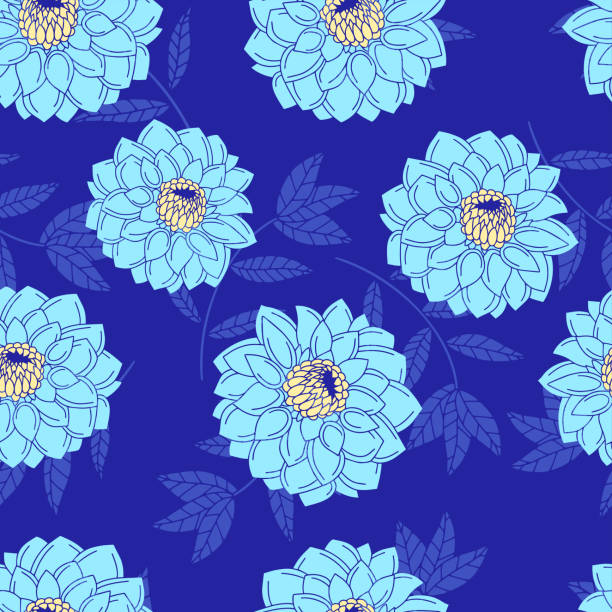 istock Flowers set. Collection of floral elements drawn by hand 1159795155