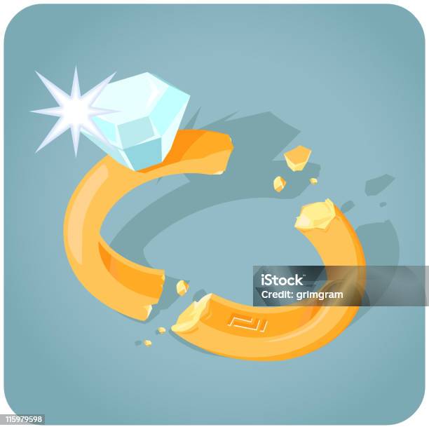 Broken Rings Texture Broken Ring Stock Illustration - Download Image Now - Breaking, Broken ...