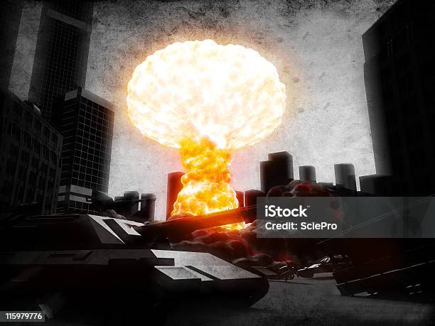 Foto de Explosão Nuclear e mais fotos de stock de Arma Nuclear - Arma Nuclear, Arma de destruição em massa, Bomba