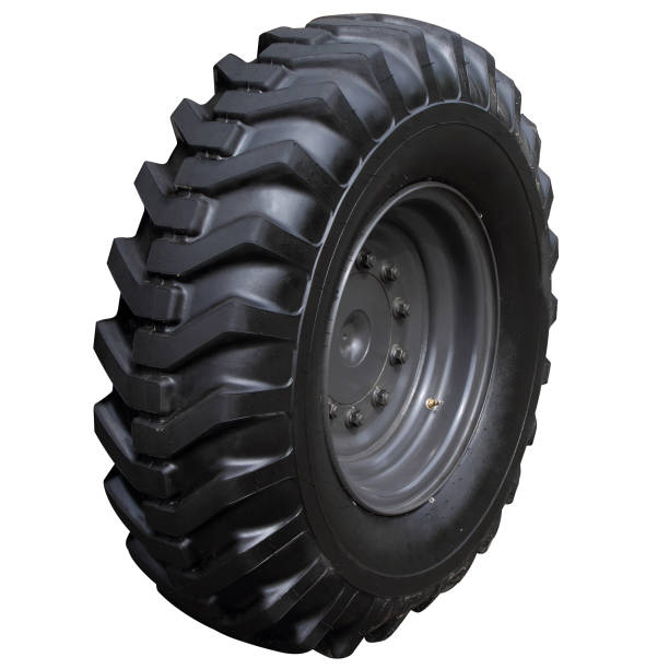 istock Wheel with a high protector of tractor. 1159798265