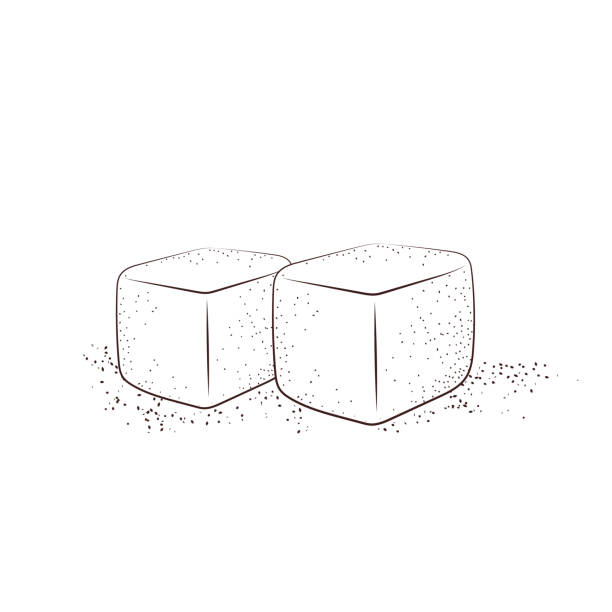 Hand Drawn Sugar Cubes Two White Sugar Cubes Isolated Stock Illustration - Download Image Now - iStock Hand Drawn Sugar Cubes Two White Sugar Cubes Isolated Stock Illustration - Download Image Now - iStock