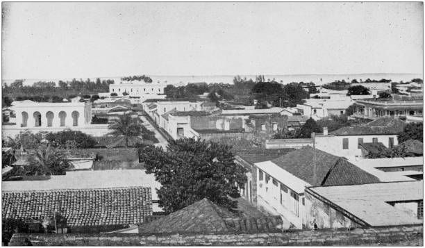istock US Army black and white photos: Mayaguez, Puerto Rico 1159803123