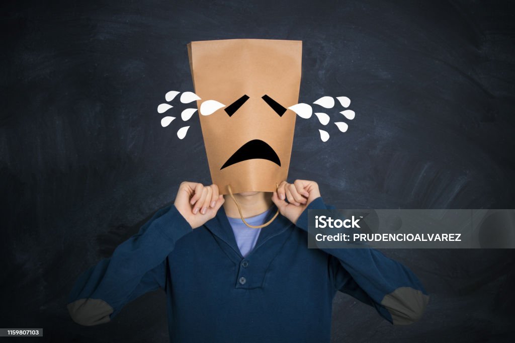 Experession Crying Man With Sad Expression Crying With Tears Stock Photo - Download Image ...