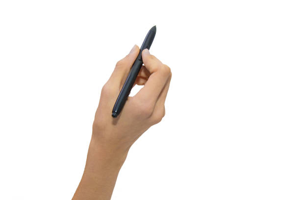 istock hand-held insulated pen in white 1159809504