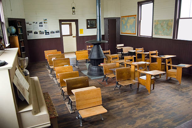 istock Vintage One Room Schoolhouse 115980997