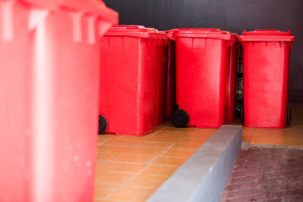 istock Plastic trash in hospital,hospital garbage. 1159814508