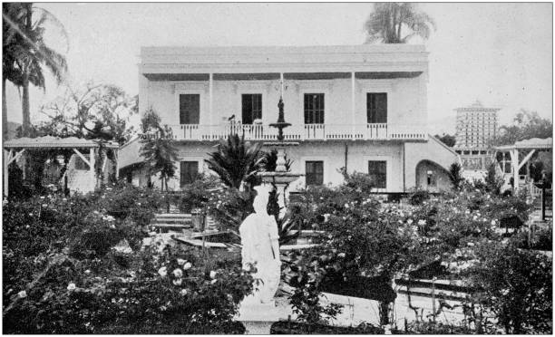 istock US Army black and white photos: Puerto Rico 1159826403