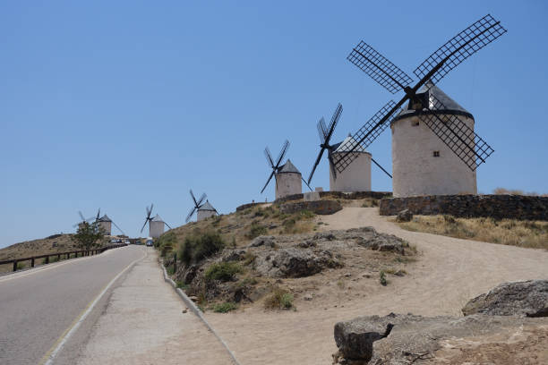 istock Consuegra windmills, Castilla la Mancha, Spain 1159826558