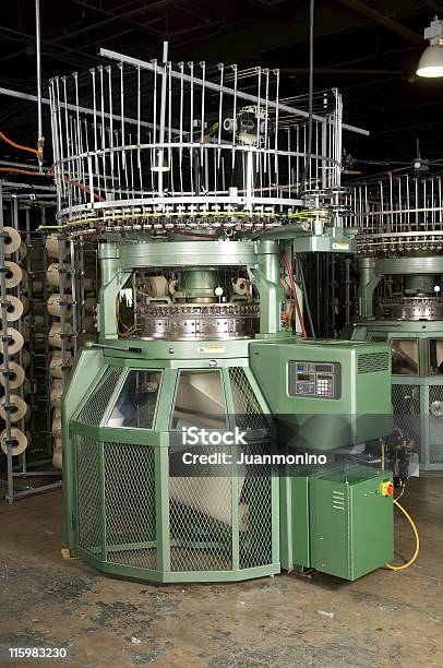 Textile Machinery Stock Photo - Download Image Now - Industrial Revolution, Loom, Agricultural Machinery