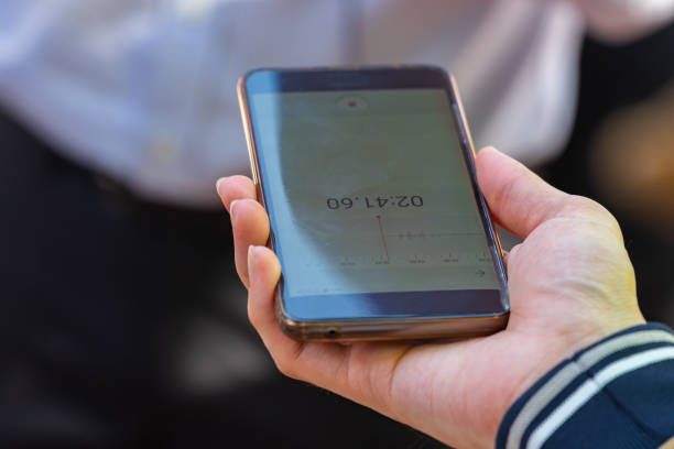 istock Voice recording from mobile phone. 1159836448