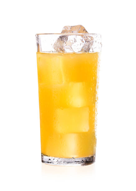 istock Orange juice in a glass. 1159837204