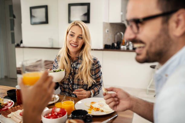 istock Enjoy breakfast with friends 1159843114