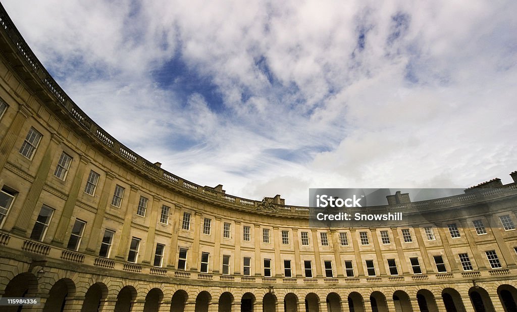 Crescent, Buxton - Foto de stock de Arco - Característica arquitectónica libre de derechos