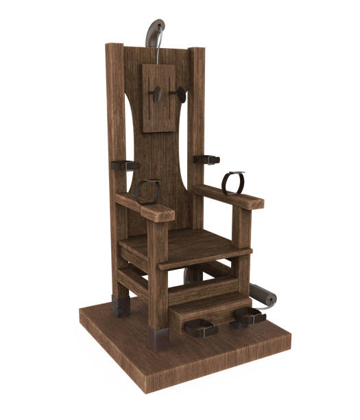 istock Electric Chair Isolated 1159848474