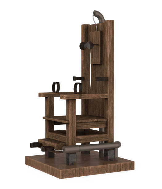 istock Electric Chair Isolated 1159848528