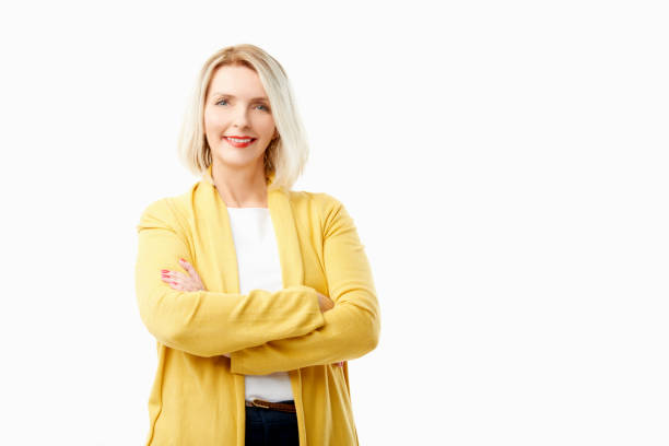 istock Smiling mature beauty 1159848673