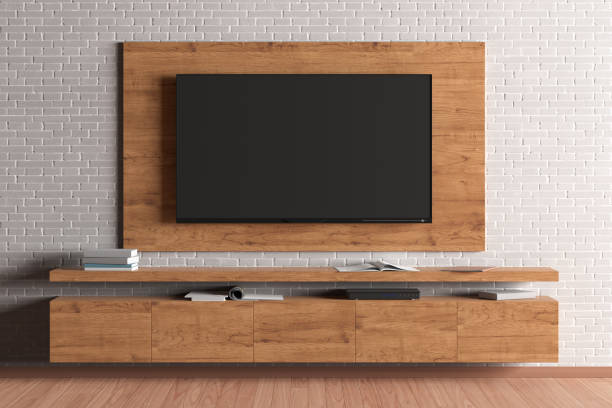 istock TV mock up on the cabinet 1159848942