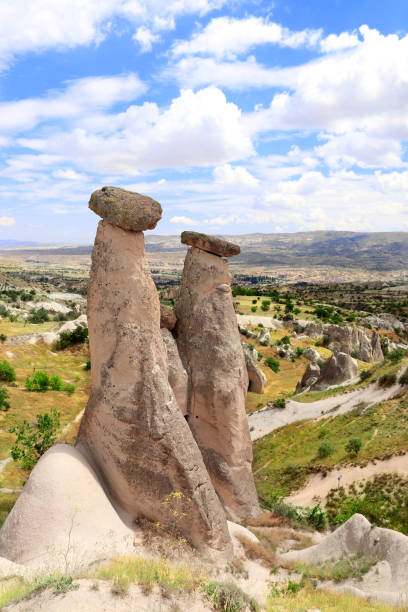 istock Fairy Chimney or Multihead stone mushrooms, Cappadocia, Turkey 1159851800
