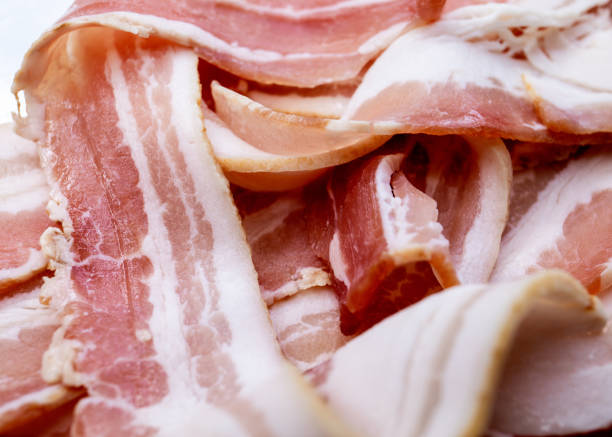 istock Slices of bacon 1159852577