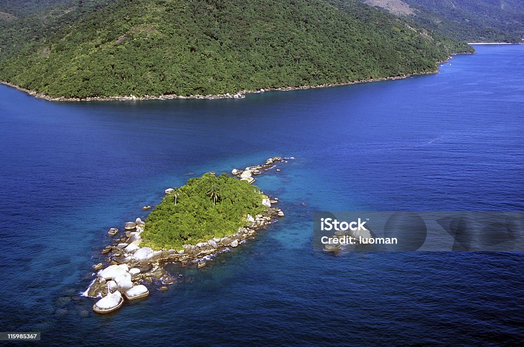Ilha deserta - Royalty-free Ao Ar Livre Foto de stock