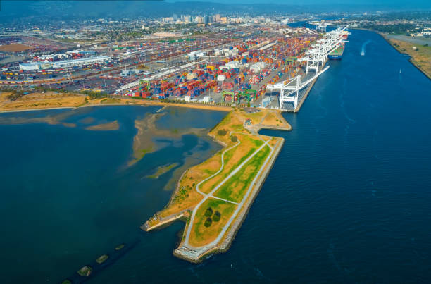 istock Oakland Harbor port terminal 1159855565