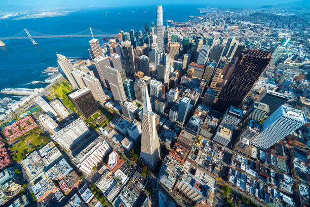 istock Downtown San Francisco aerial view 1159855577