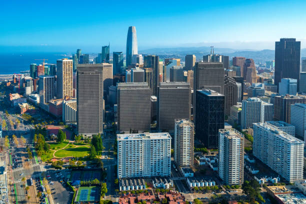 istock Downtown San Francisco aerial view 1159855590