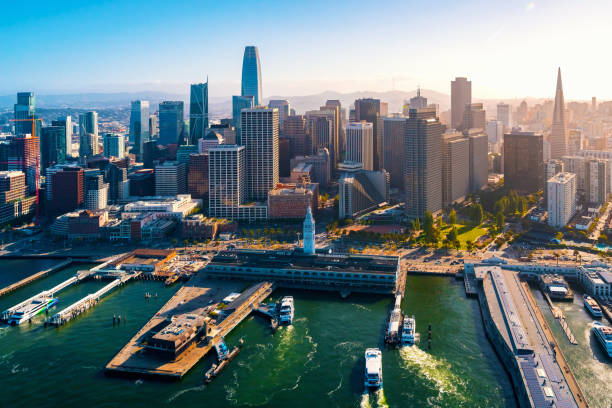 istock Downtown San Francisco aerial view 1159855594