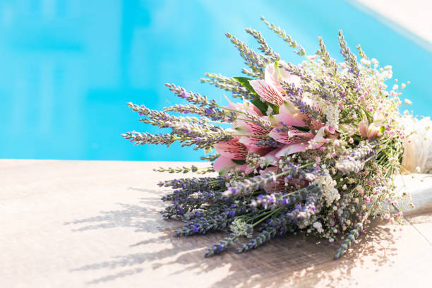 istock Wedding Birthday Reception Decoration, Tables and Flowers 1159861046