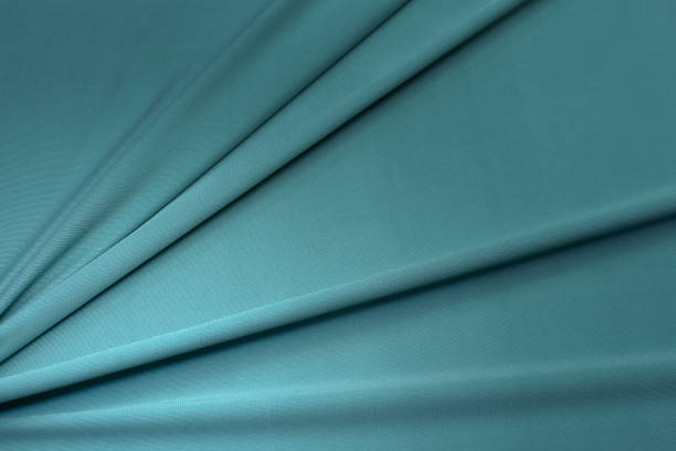 Fabric viscose. Knitwear mint colour. Texture, background, pattern.