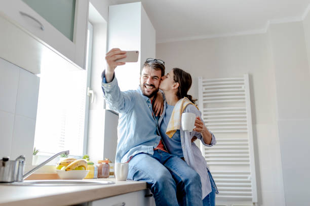 istock Let's take a selfie of our love 1159862592