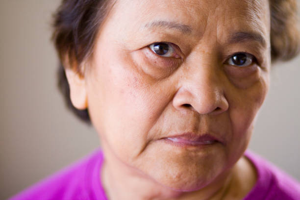 istock Elderly Asian Woman 115986573