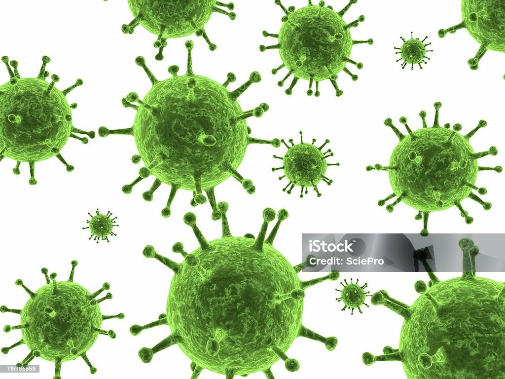 green-virus Illustrationen - Lizenzfrei AIDS Stock-Foto