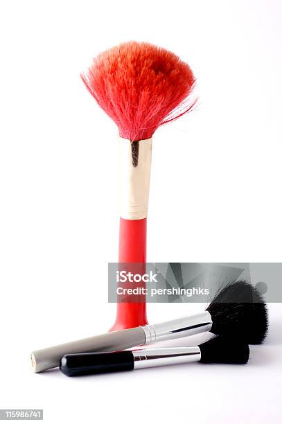 Pincéis De Makeup - Fotografias de stock e mais imagens de Acessório - Acessório, Arte, Beleza