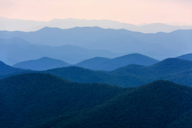istock View of Smoky Mountains from Blue Ridge Parkway 1159867593